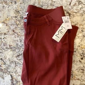 Mimi Maternity Red Pants